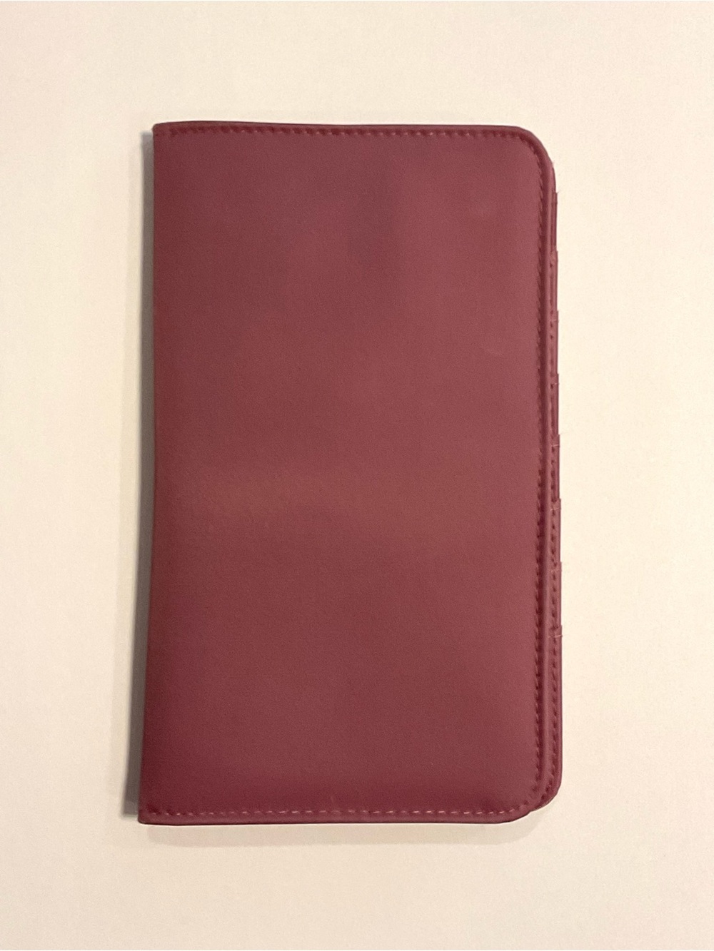 Joy Mangano Portfolio Mauve Pink Travel Wallet Organizer Card & Passport Holder - Picture 8 of 8